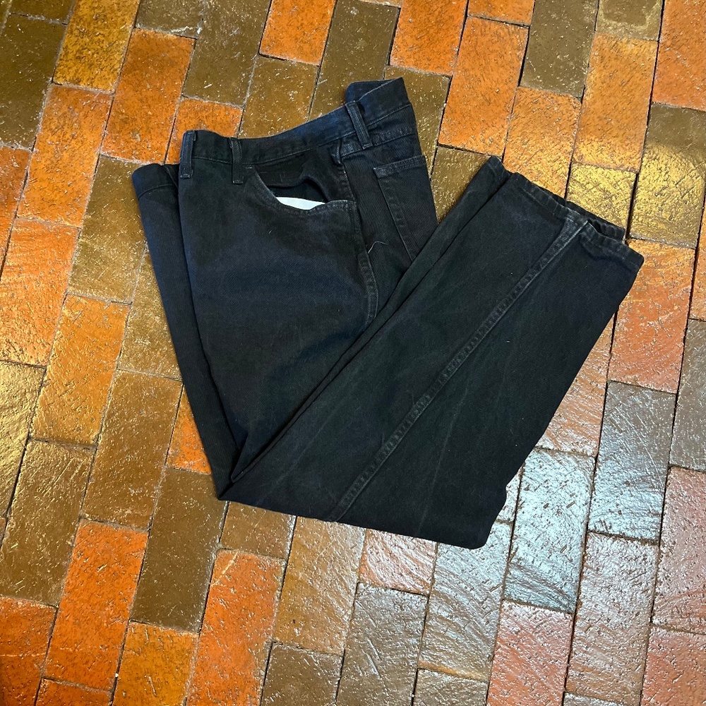 44 X 30 MEN JEANS-Rustler Black 1024